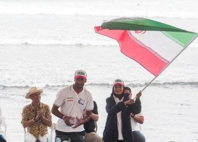 ستاره مظهری اولین زن مسلمان حاضر در مسابقات جهانی موج سواری