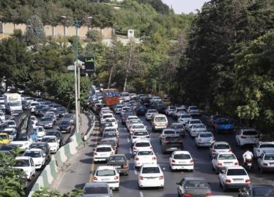ترافیک سنگین نمایشگاه بین المللی روی دوش تهران